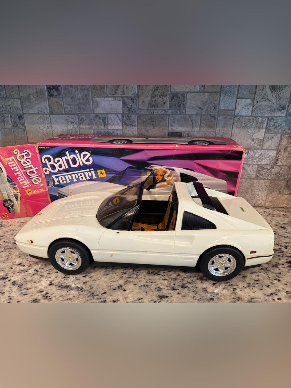 1986 Barbie Ferrari with Box
